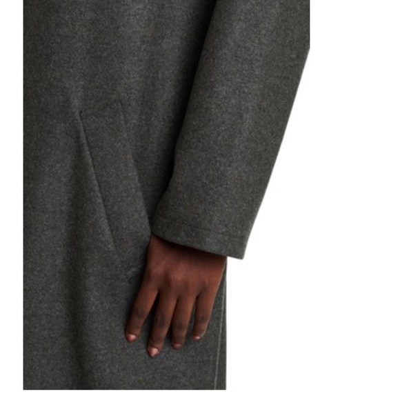 NWT A.P.C Bakerstreet Wool Belted Jacket Coat Dark Gray Size S - Picture 6 of 16